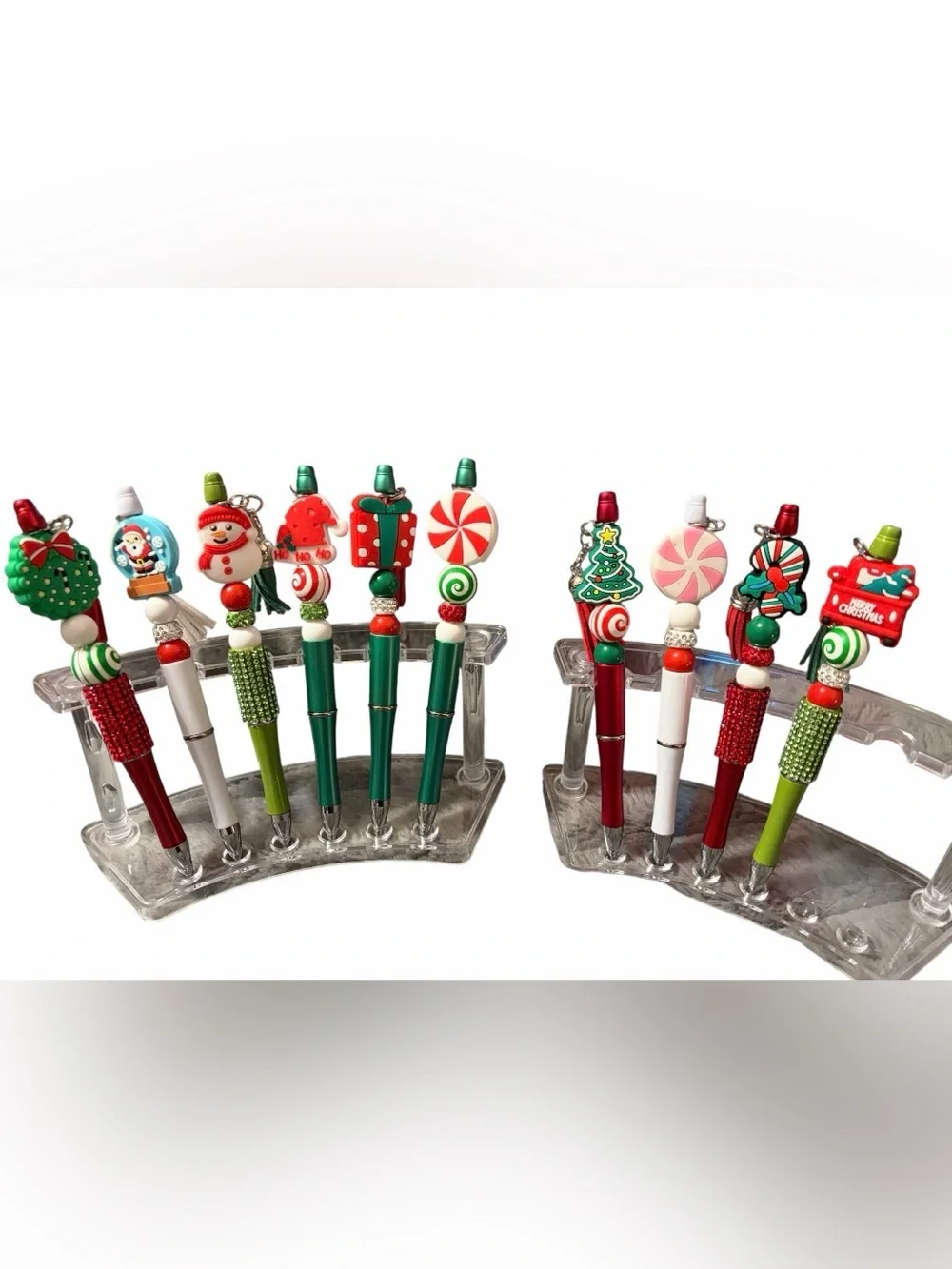 Christmas beaded Pens